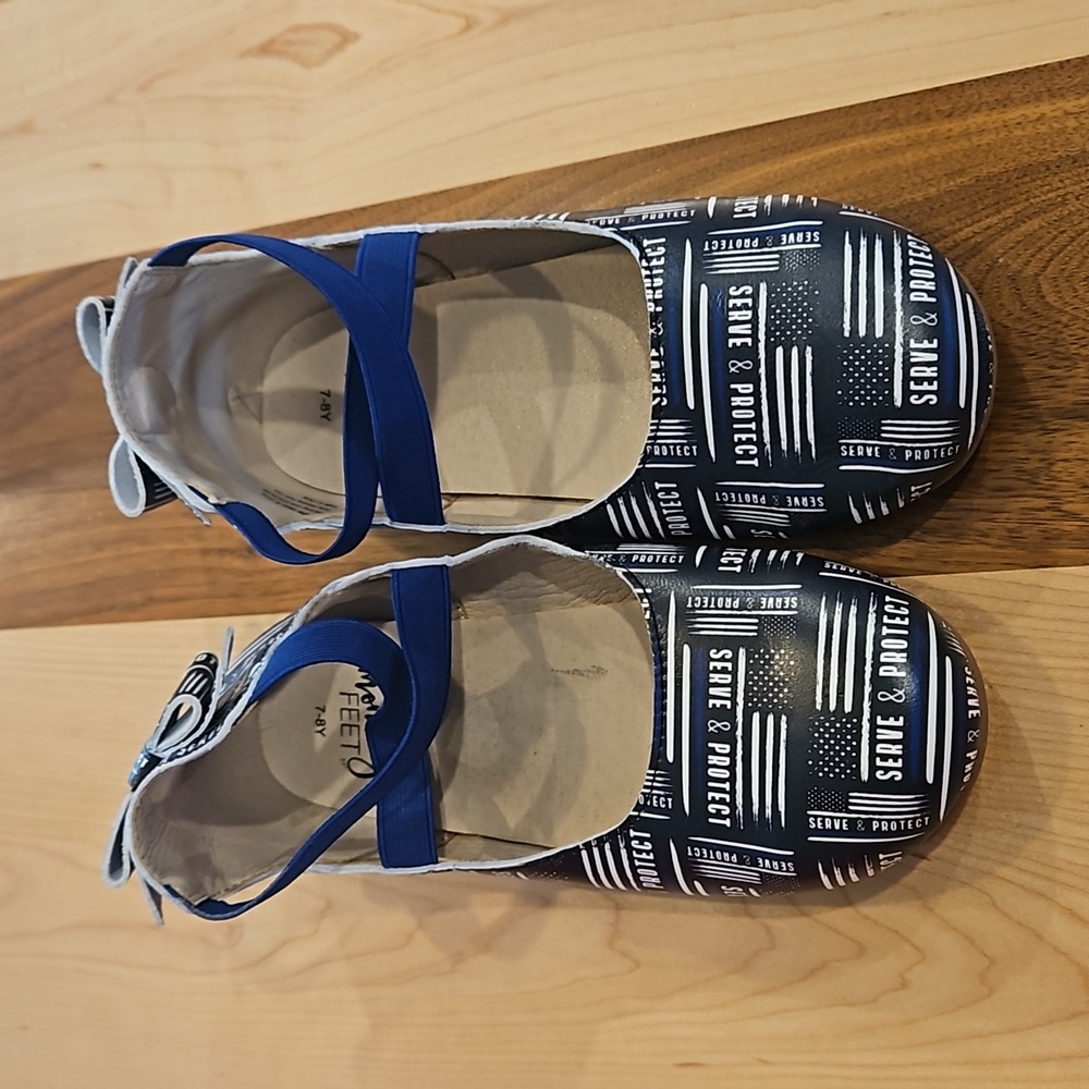 Monkey Feet Thin Blue Line 7-8